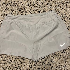 Light Grey Nike Running Shorts, New with Tags.